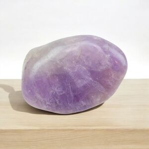 Amethyst Crystal Palm Stone Paperweight Office Desk Table Home Decor Display